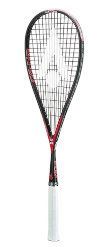 Karakal Squash Racket SN 90 FF 2.1 90g/head-heavy 2025 black/red - strung -